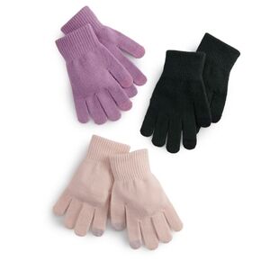 3 for $30. Set of touchscreen compatible gloves